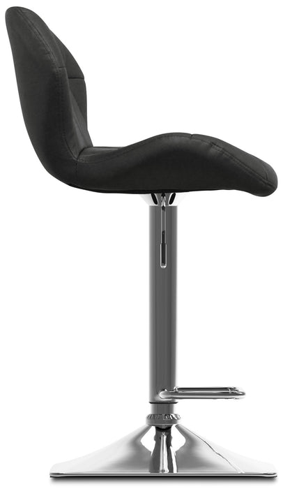 Tabouret bar réglable Emry - noir