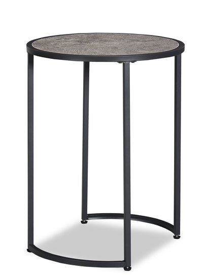 Jacki Chairside Table - Grey  