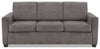 Sofa-lit double Becca en chenille –  gris