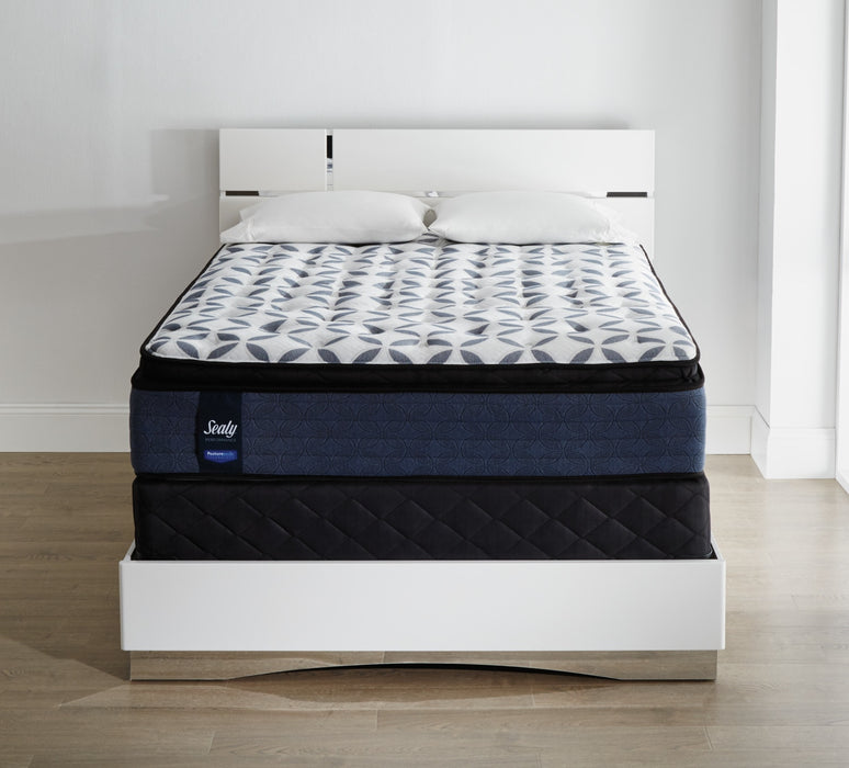 Ensemble matelas moelleux à plateau-coussin Kingsmill Posturepedic de Sealy pour grand lit 