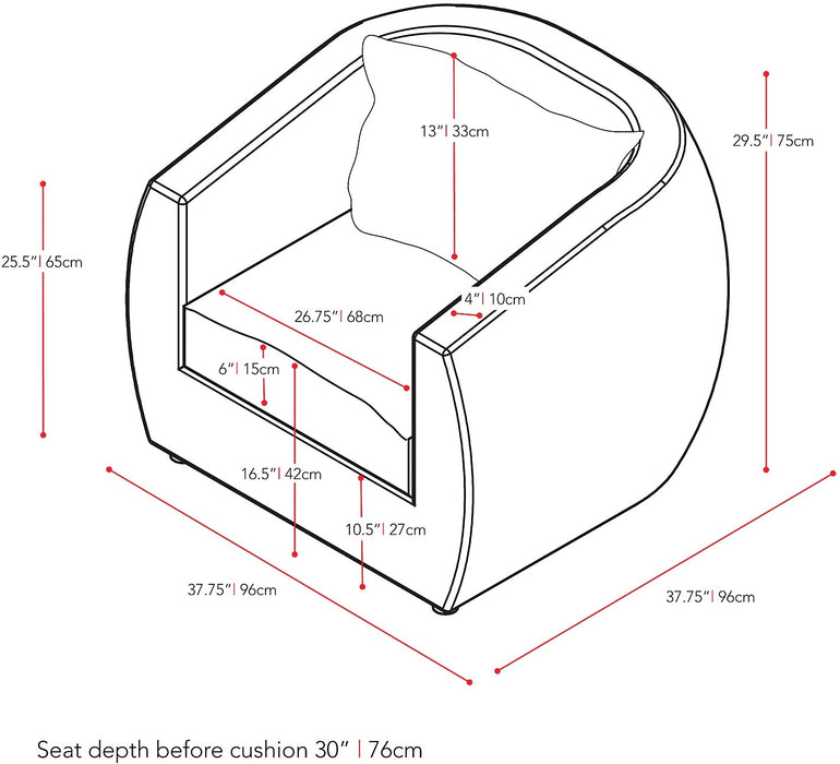 Fauteuil Seattle pour la terrasse
