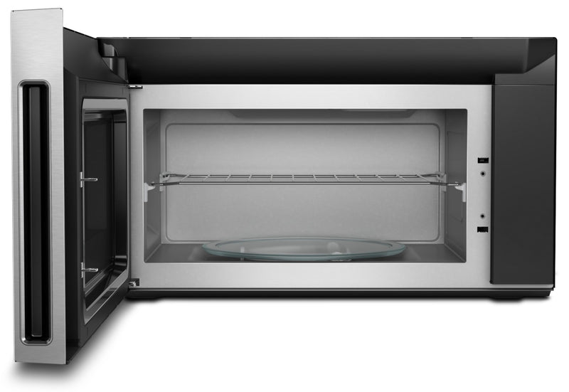 Four à micro-ondes à hotte intégrée Whirlpool®, avec cuisson à vapeur 2,1 pi3