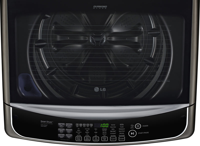 Laveuse LG à chargement par le haut de 5,8 pi3 avec technologie TurboWashMC – WT1901CK