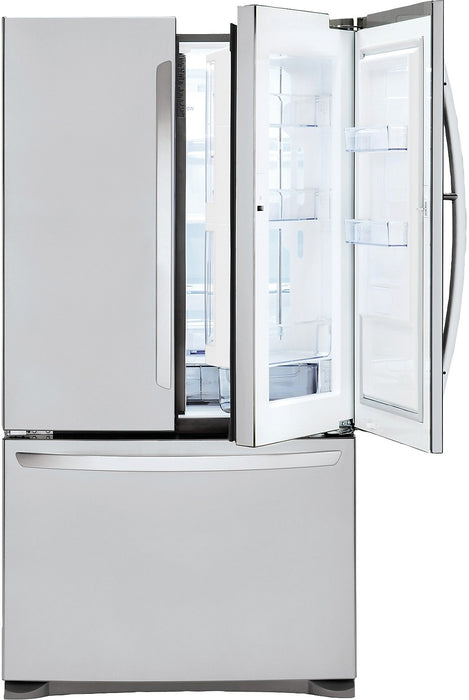 Réfrigérateur à 3 portes LG de 24,8 pi³ - acier inoxydable