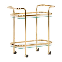  Chariot bar Maliza - doré 