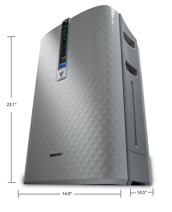 Purificateur d’air PlasmaclusterMD Sharp avec humidificateur intégré - KC850U