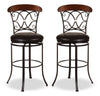 Tabouret bar pivotant Dundee - ensemble de 2