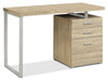 Bureau d'ordinateur Rimini - naturel