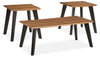 Ensemble de table à café et deux tables de bout Nilsson 3 pièces