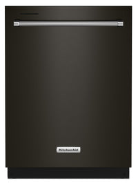 Lave-vaisselle KitchenAid avec commandes sur le dessus et 3e panier FreeFlexMC - KDTM404KBS