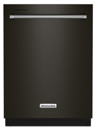 Lave-vaisselle encastré KitchenAid de 24 po et de 44 dBA avec commandes sur le dessus et 3e panier -…
