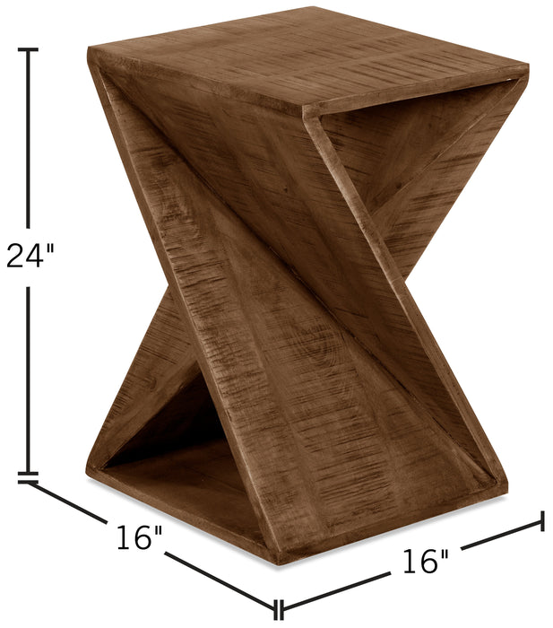 Table d'appoint Kelso de 16 po - naturelle