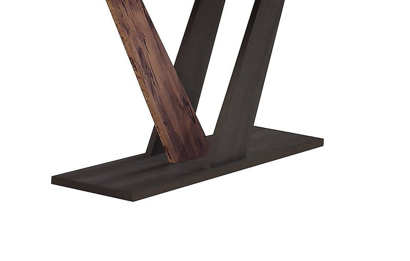 Table de salon moderne Kinsley de 47,25 po - bois brun foncé