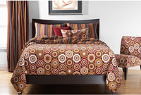 Ensemble de housse de couette Rockin’ Around Réversible pour lit simple