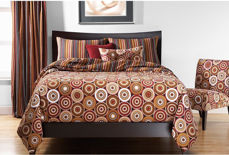 Ensemble de housse de couette Rockin’ Around Réversible pour lit simple