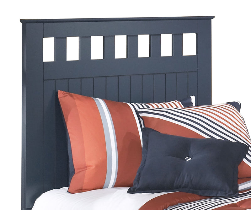 Ensemble de chambre à coucher Leo 6 pièces avec tête de lit à panneaux pour lit simple 