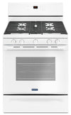 Cuisinière à gaz Maytag de 5 pi³ avec technologie AquaLiftMD - blanche - MGR6600FW
