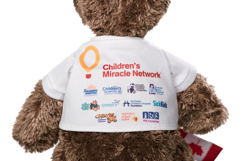 Ourson Brickley Canada 150 - T-shirt en français