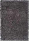 Carpette à poil long Lawson grise - 7 pi 9 po x 9 pi 5 po