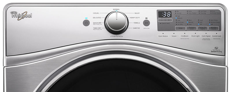Sécheuse au gaz de 7.4 Pi. Cu Whirlpool - WGD92HEFU 