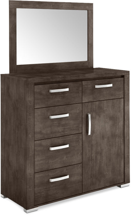 Miroir Monaco – anthracite