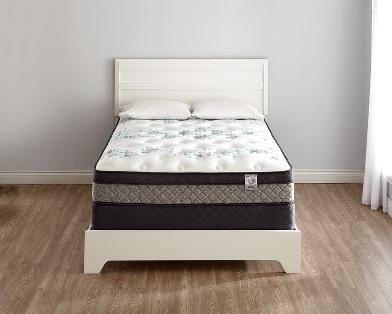 Ensemble matelas à Euro-plateau Bella de Springwall pour lit simple