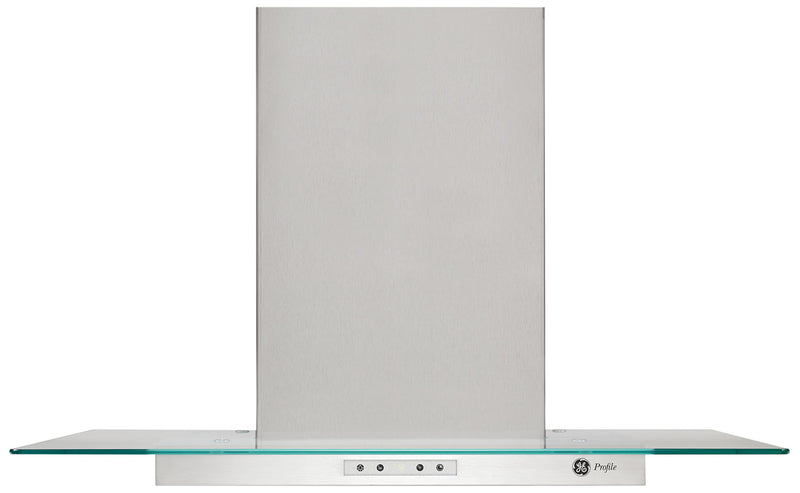 Hotte de cuisinière de type cheminée GE ProfileMC de 30 po – PVWG930SSV