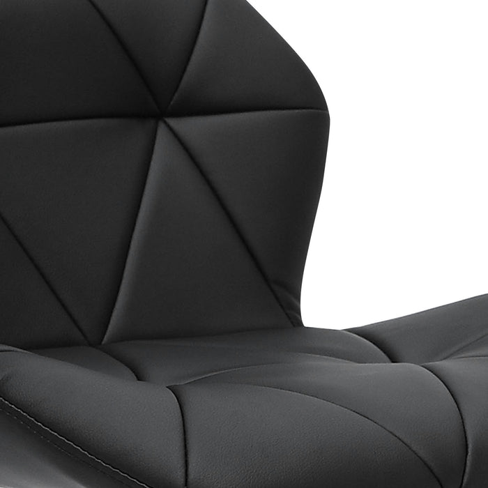 Tabouret bar réglable Emry, ensemble de 2 - noir