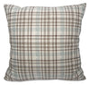 Coussin décoratif Kirk - bleu, taupe et ivoire