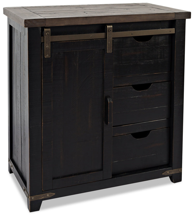 Madison Accent Cabinet - Black - Accent Cabinet in Black