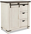 Armoire décorative Madison - blanche