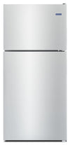 Réfrigérateur Maytag de 18 pi³ et de 30 po à congélateur supérieur - acier inoxydable résistant aux traces de doigts - MRT118FFFZ