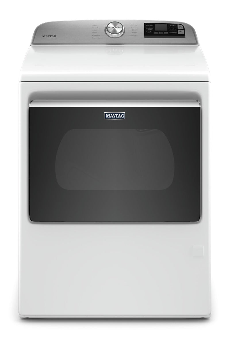 Maytag 7.4 Cu. Ft. Smart Front-Load Gas Dryer - MGD6230HW - Dryer in White