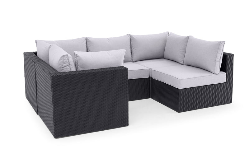 Ensemble Minnesota 5 pièces pour la terrasse - gris