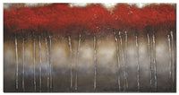 Forêt empourprée - 60 po x 30 po.