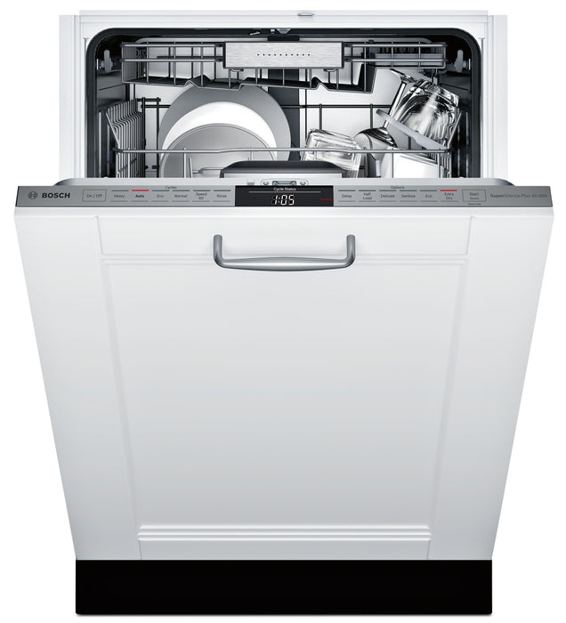 Lave-vaisselle Bosch de série 800 de 24 po à panneau personnalisable - SHVM98W73N