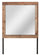 Miroir de commode de chambre à coucher rustique Mojave - brun naturel