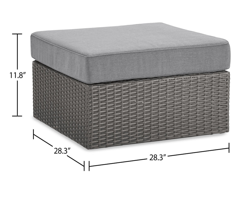 Grand pouf Morris pour la terrasse
