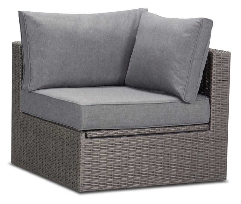 Morris Corner Patio Chair with Storage