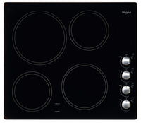 Surface de cuisson électrique Whirlpool de 24 po - WCE52424AB