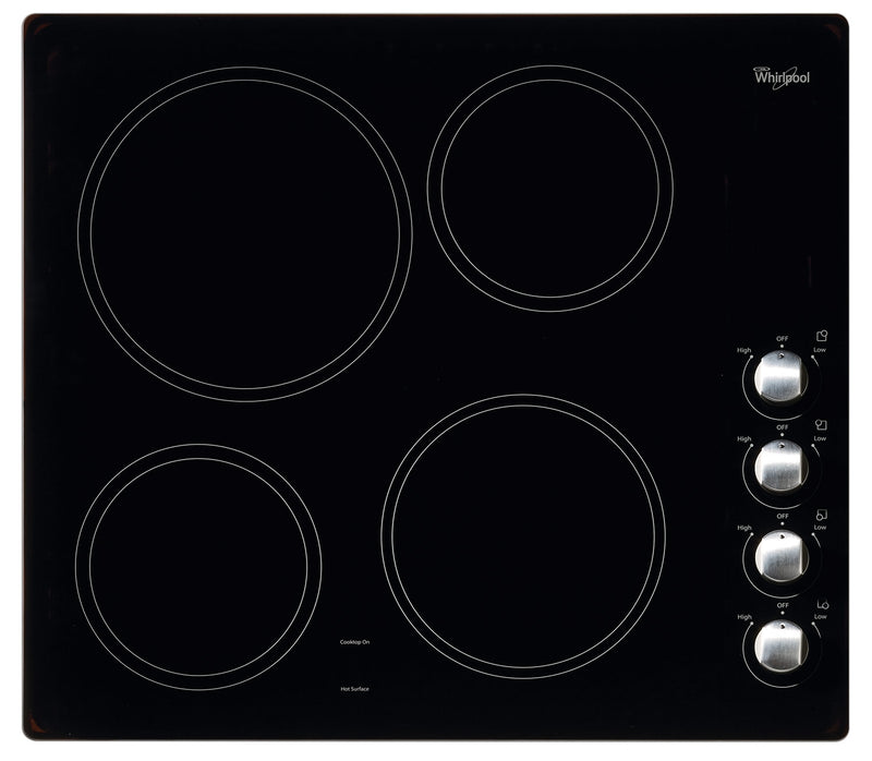 Surface de cuisson électrique Whirlpool de 24 po - WCE52424AB