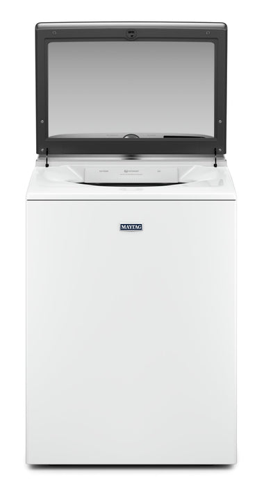 Laveuse intelligente Maytag à chargement par le haut de 5,4 pi³ - blanche - MVW6230HW
