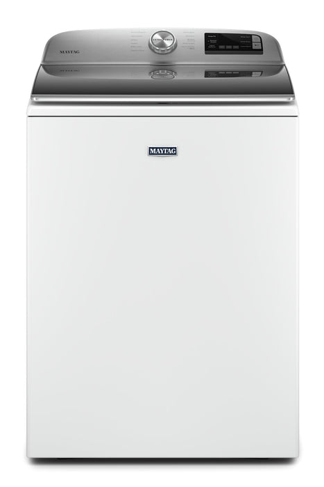 Laveuse intelligente Maytag à chargement par le haut de 5,4 pi³ - blanche - MVW6230HW