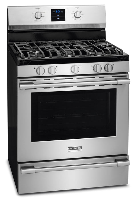 Cuisinière à gaz Frigidaire de 30 po à convection - acier inoxydable