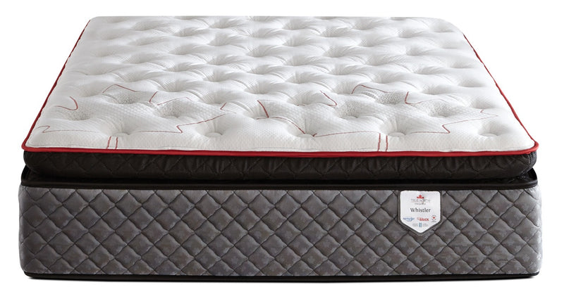 Matelas à Euro-plateau True North Whistler Chiropractic de Springwall pour lit simple