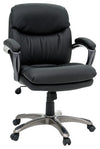 Chaise de direction Orlando en vinyle DuraPlush(MC) noir