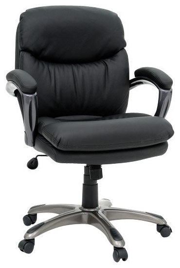 Chaise de direction Orlando en vinyle DuraPlush(MC) noir
