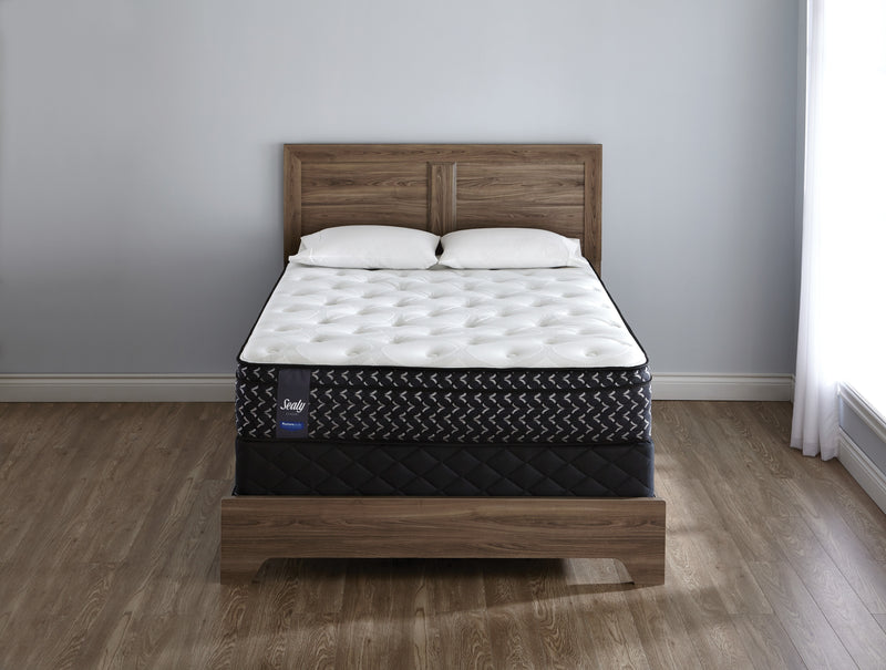 Ensemble matelas ferme à Euro-plateau Crimsan Posturepedic de Sealy pour lit double