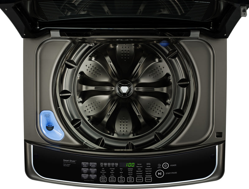 Laveuse LG à chargement par le haut de 5,8 pi3 avec technologie TurboWashMC – WT1901CK