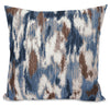 Coussin décoratif Rain - bleu, jaune et ivoire